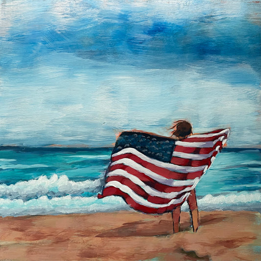 “Freedom” 8x8 matte print