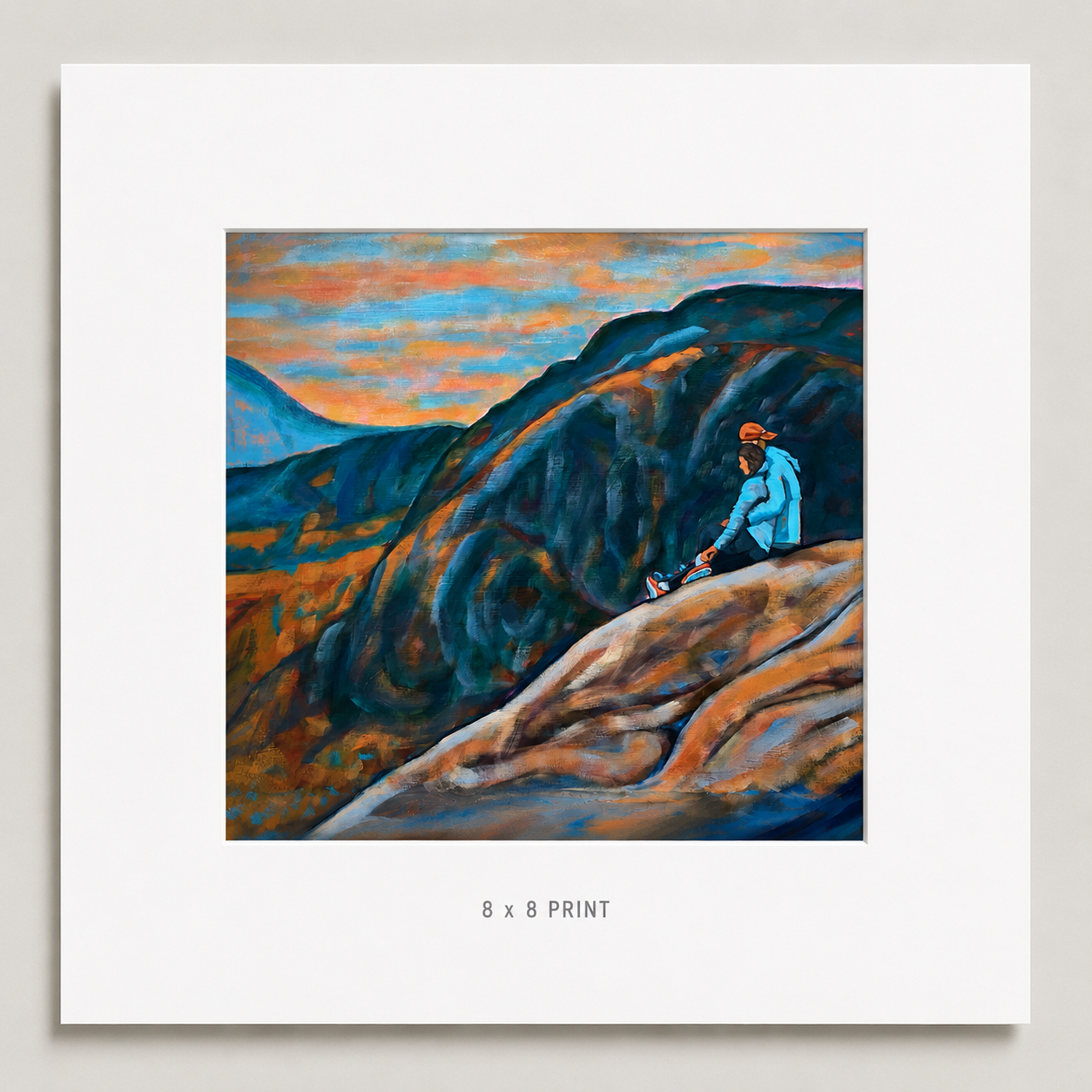The Great Escape 8x8 matte print